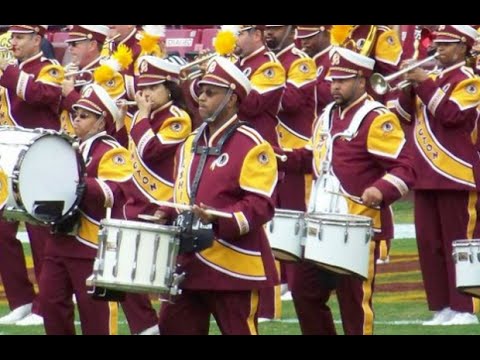 redskins marching band