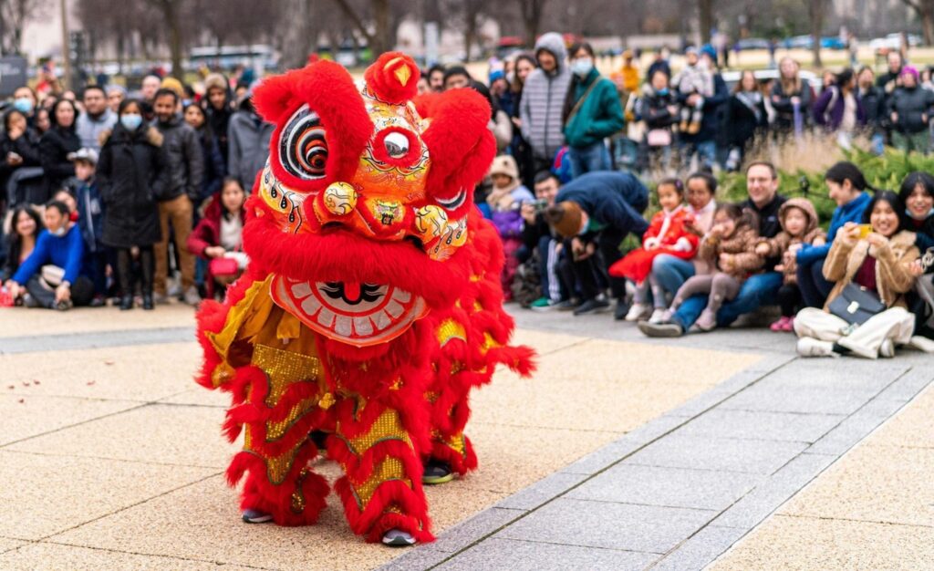 Chinese Lion Dancers